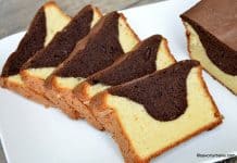 Chec cu apă minerală rețeta veche de familie – chec pufos în două culori preparare reteta chec cu apa minerala sifon si cacao