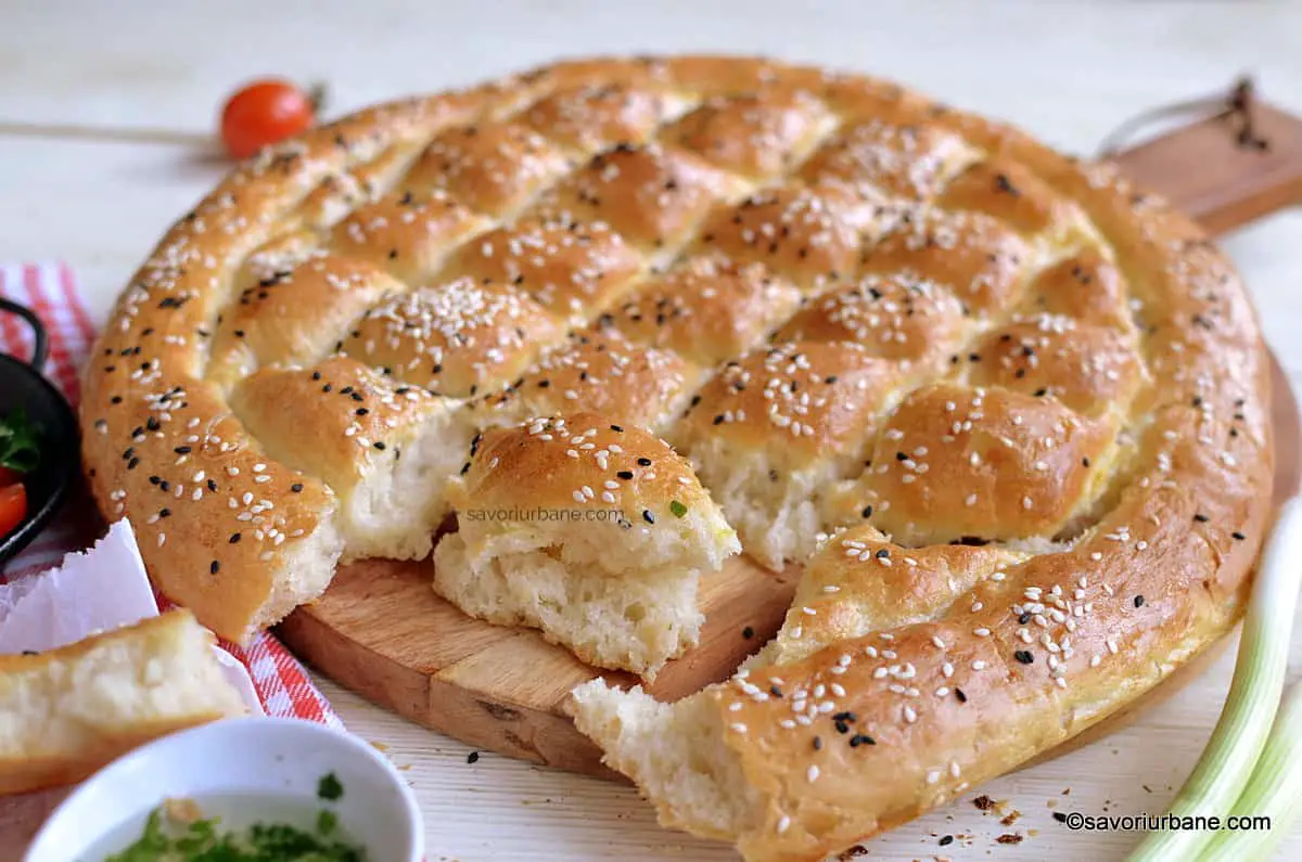 cea mai pufoasa paine plata turta la cuptor paine arabeasca de ramadan (1)