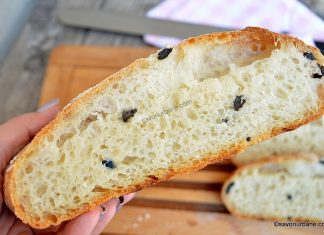 Pâine cu măsline negre sau verzi – foarte moale și pufoasă paine pufoasa cu masline reteta