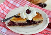 Tartă cu cireșe sau vișine rețeta de cherry pie în stil american cea mai buna cherry pie cu short crust