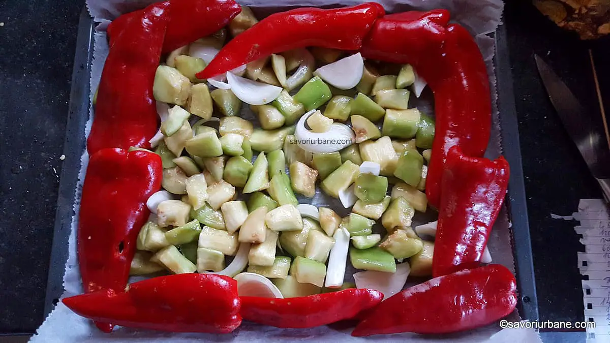 coacere legume la cuptor pentru zacusca de dieta (2)