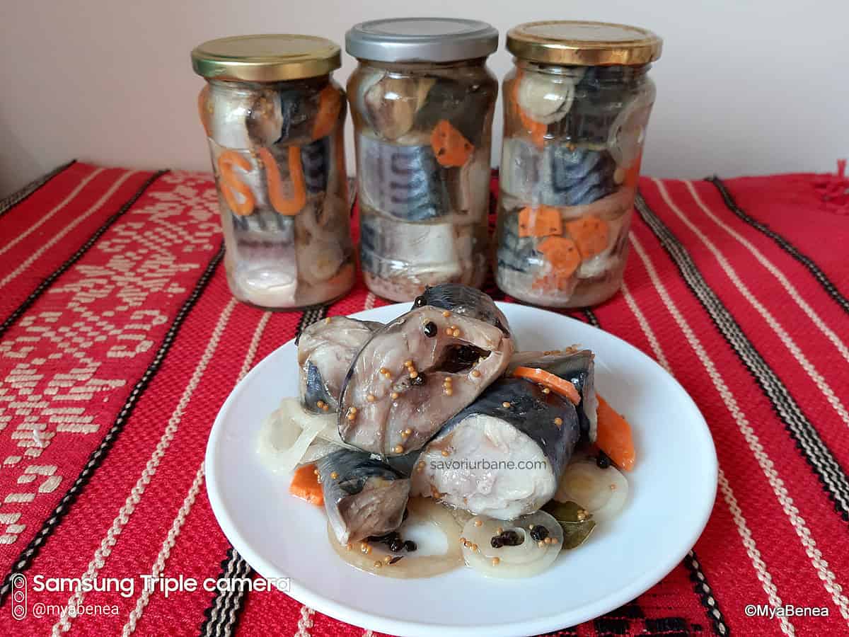 Macrou marinat rețeta de conservă de pește cu ceapă în oțet - la rece savori urbane