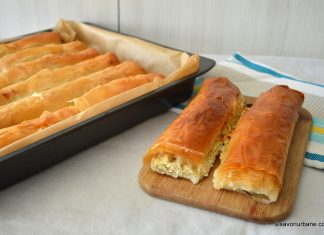 Plăcintă cu brânză și mărar – rețeta simplă și rapidă cu foi subțiri Plăcintă cu brânză și mărar - rețeta rapidă cu foi subțiri savori urbane