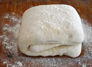 Aluat dospit foietat cu unt (fără ouă) pentru cornuri, melcișori, spirale Aluat dospit foietat pentru cornuri, melcișori, spirale - rețeta simplă savori urbane