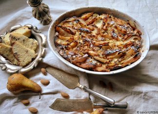 Budinca de pere cu ricotta sau crema de branza si cozonac Budinca de pere cu ricotta sau crema de branza si cozonac savori urbane