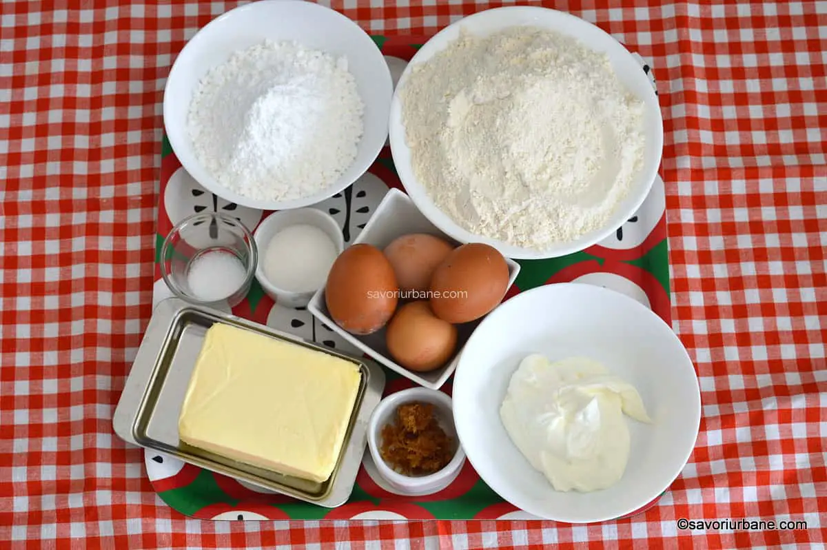 ingrediente aluat fraged poronio pentru prajitura cu mere branza dovleac
