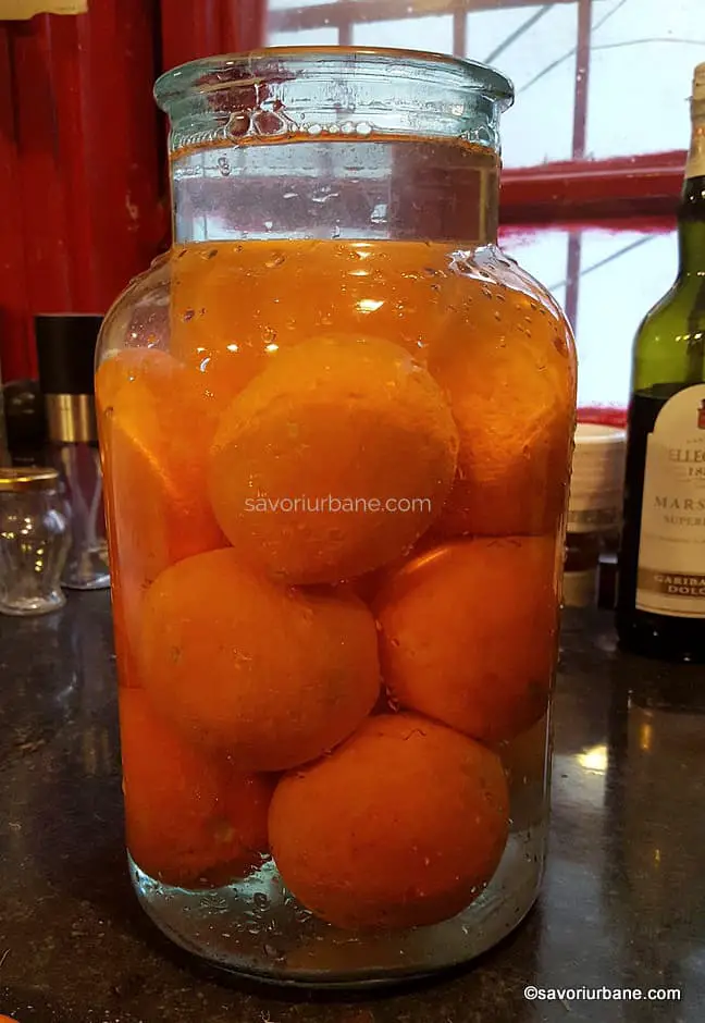 macerare portocale intregi intepate pentru dulceata
