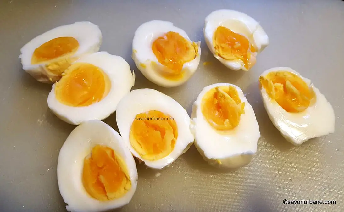 oua cleioase fierte 5 minute