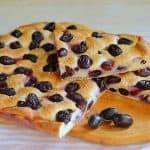 Prăjitură cu struguri negri în genul schiacciata con l’uva alla Fiorentina
