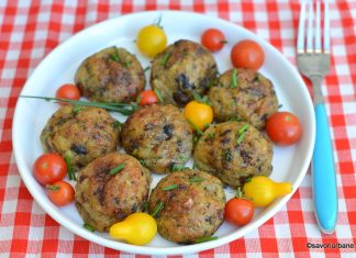 Chiftele de ciuperci cu cartofi – rețeta de post, fără prăjeală – la air fryer sau la cuptor Chiftele de ciuperci cu cartofi - rețeta de post, fără prăjeală savori urbane