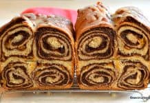 Cozonac vitraliu cu 4 spirale cu nucă – rețeta slovenă de povitica sau potica Cozonac vitraliu cu 4 spirale cu nucă - rețeta slovenă de povitica sau potica savori urbane 1
