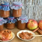 Gem de mere coapte și caramelizate la cuptor
