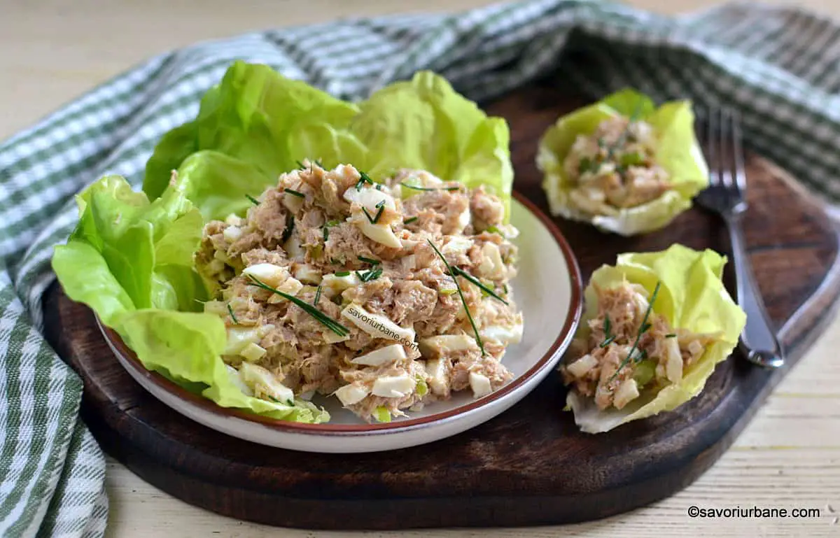 cea mai buna salata de ton cu oua fierte ceapa mustar reteta de tuna egg salad savori