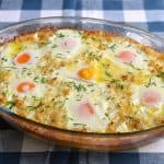 Cartofi cu brânză și ouă la cuptor – rețeta de Taci și înghite cu cartofi