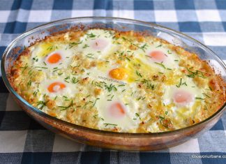 Cartofi cu brânză și ouă la cuptor – rețeta de Taci și înghite cu cartofi cei mai buni cartofi la cuptor cu branza telemea cascaval burduf mozzarella oua ochi si smantana