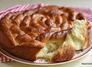 Cozonac răsucit din fâșii cu unt, caramel și miere – rețeta de csotros kalács Cozonac răsucit din fâșii cu unt, caramel și miere - rețeta de csotros kalács savori urbane (1)