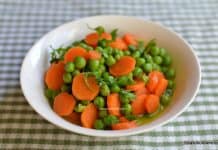 Mazăre cu morcovi – rețeta simplă de garnitură Mazăre cu morcovi - rețeta simplă de garnitură savori urbane