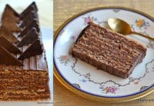 Tort Richard cu foi de bezea cu nucă, alune și cremă de ciocolată – rețeta veche de familie Tort Richard cu foi de bezea cu nucă, alune și cremă de ciocolată - rețeta veche de familie savori urbane