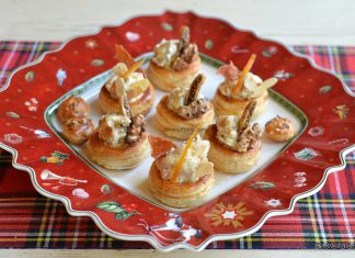 Vol au vent cu cremă de brânză – rețeta de aperitiv festiv cu Gorgonzola Vol au vent cu cremă de brânză - rețeta de aperitiv festiv cu Gorgonzola savori urbane
