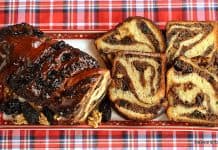 Cozonac cu magiun, prune uscate și nucă, îmbătat cu rom – rețeta de cozonac însiropat Cozonac cu magiun, prune uscate și nucă, îmbătat cu rom - rețeta de cozonac însiropat savori urbane