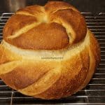 Pâine OZN - rețeta de pâine englezească cu etaj sau cottage loaf savori urbane
