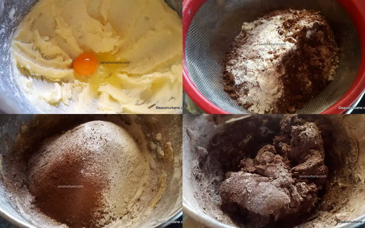 preparare aluat fraged cu cacao unt vanilie