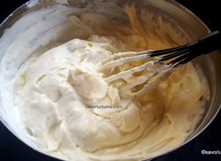 Crema de vanilie cu frișcă naturală – rețeta de cremă Princesse + VIDEO Cremă de vanilie cu frișcă naturală - rețeya de cremă Princesse (VIDEO) savori urbane