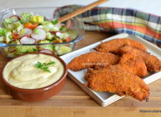 Crispy de pui la air fryer sau friteuză cu aer cald – rețeta de piept de pui în crustă crocantă Crispy de pui la air fryer sau friteuză cu aer cald - rețeta de piept de pui în crustă crocantă savori urbane