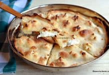 Plăcintă simplă cu brânză la cuptor – rețeta de focaccia di Recco (fără drojdie) Plăcintă simplă cu brânză la cuptor - rețeta de focaccia di Recco (fără drojdie) savori urbane