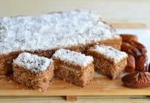 Prăjitura Regina Elisabeta cu nuci, curmale, caramel și cocos – rețeta de Queen Elizabeth cake Prăjitura Regina Elisabeta cu nuci, curmale, caramel și cocos - rețeta de Queen Elizabeth cake savori urbane