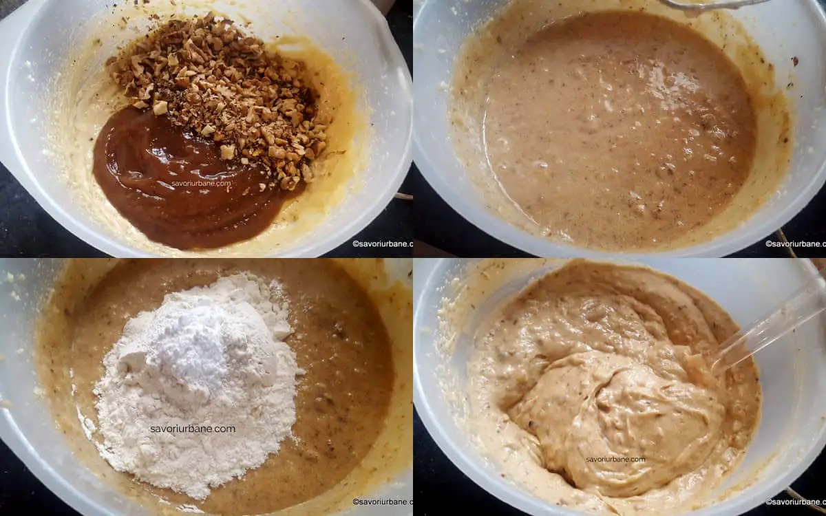 preparare aluat pentru prajitura cu curmale (2)