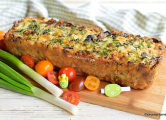 Drob vegetarian cu ciuperci rumenite, orez, cașcaval și verdețuri – rețeta de drob de legume Drob vegetarian cu ciuperci - rețeta de drob de legume savori urbane