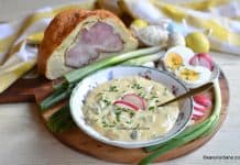 Sos de maioneză cu cozi de ceapă verde pentru ouă fierte (de Paști), pentru drob sau alte aperitive VIDEO Sos de maioneză cu cozi de ceapă verde pentru ouă fierte (de Paști) sau pentru aperitive - rețeta veche de familie savori urbane