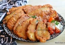 Dovlecei prăjiți în crustă de aluat cu bere sau lapte și brânză – rețeta de șnițele din dovlecel Dovlecei prăjiți în crustă de aluat cu brânză - rețeta de șnițele din dovlecel savori urbane