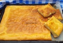 Plăcintă simplă cu telemea (feta) sau altă brânză sărată – la cuptor Plăcintă simplă cu telemea (feta) sau altă brânză sărată - la cuptor reteta savori urbane