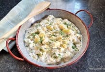 Mâncare de dovlecei cu iaurt sau smântână, usturoi și mărar Mâncare de dovlecei cu usturoi, iaurt sau smântână și mărar reteta savori urbane