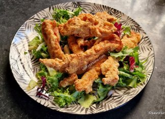 Tempura de pui – rețeta de crispy strips din piept de pui în aluat crocant Tempura de pui - rețeta de crispy strips din piept de pui în aluat crocant savori urbane