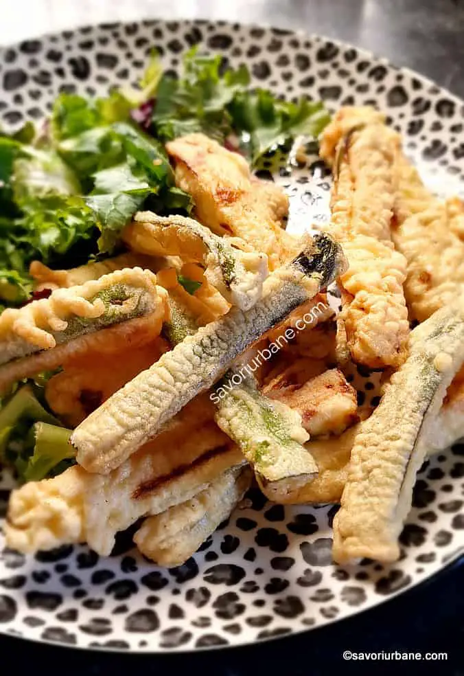tempura de dovlecei zucchini in crusta de aluat crocant reteta savori