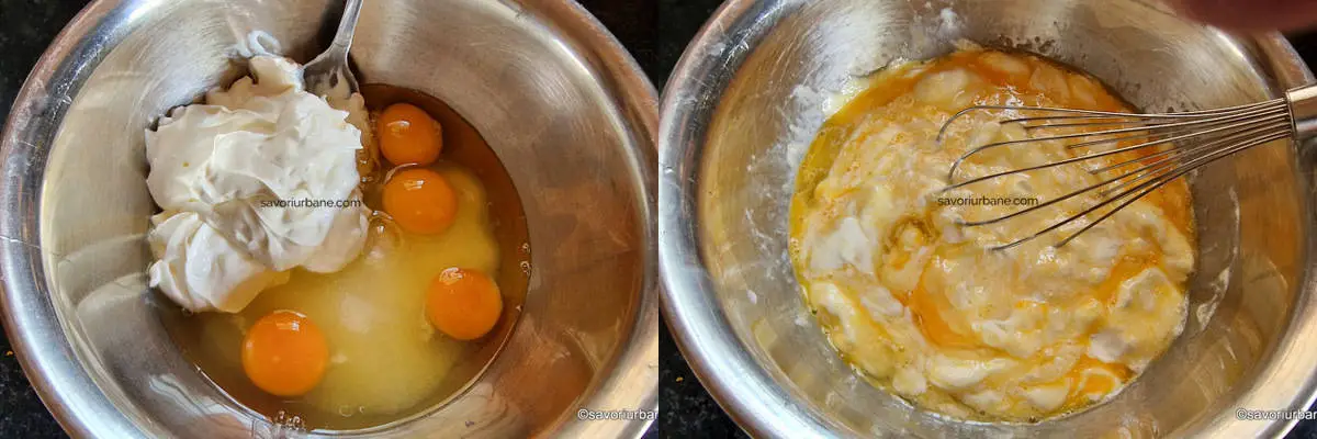preparare crema de smantana cu oua zahar vanilie pentru lichiu cu prune