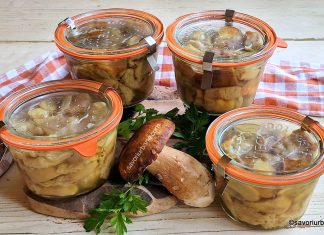 Ciuperci la borcan în saramură (fără oțet) – cum se conservă ciupercile pentru iarnă? Ciuperci la borcan în saramură - pentru iarnă (hribi, mânătărci sau pitoance, gălbiori, crăițe sau bureți domnești