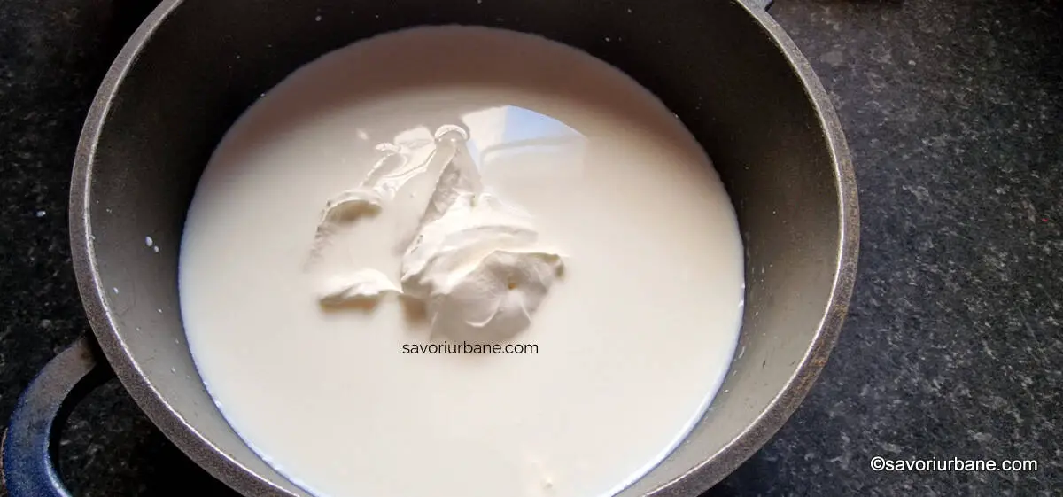 lapte cu smantana groasa fermentata acrisoara