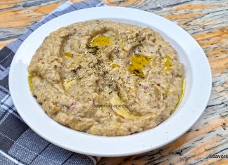 Mutabal – rețeta de salată orientală de vinete cu pastă de susan, iaurt și usturoi Mutabal - rețeta de salată orientală de vinete cu pastă de susan, iaurt și usturoi savori urbane