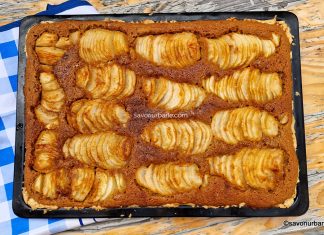 Prăjitură fragedă cu pere și cremă frangipane de migdale – rețeta franțuzească reteta tarta cu pere si crema de migdale cu aluat fraged