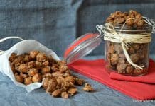 Alune glazurate cu zahăr brun – mix de nuci caramelizate la cuptor (alune de pădure, migdale, arahide etc) Alune, migdale, arahide sau nuci glazurate cu zahăr ars - la cuptor reteta savori urbane