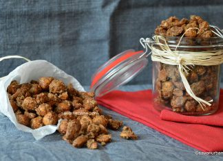 Alune glazurate cu zahăr brun – mix de nuci caramelizate la cuptor (alune de pădure, migdale, arahide etc) Alune, migdale, arahide sau nuci glazurate cu zahăr ars - la cuptor reteta savori urbane