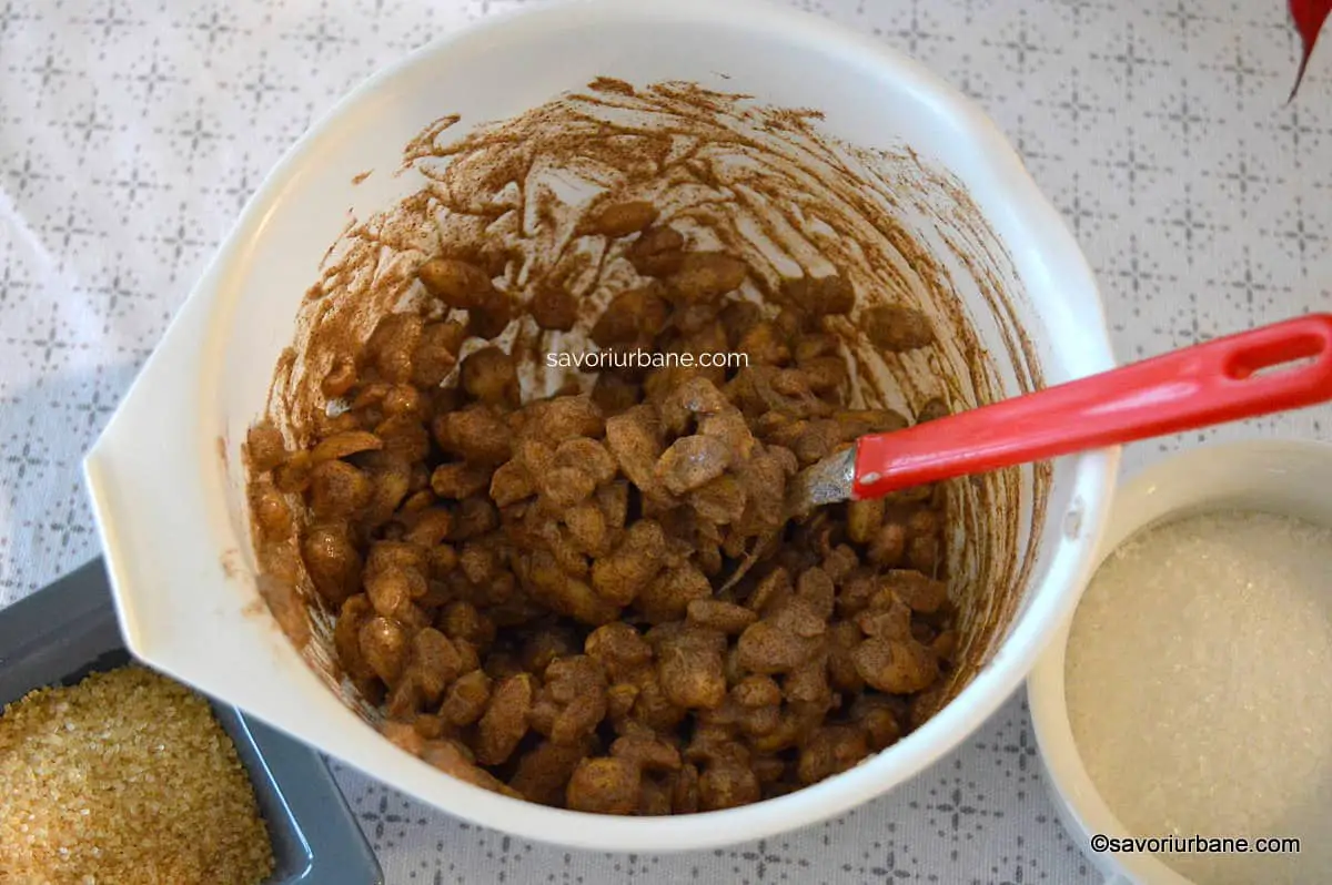 preparare glazura crcanta de zahar ars pentru nuci migdale alune caramelizate (1)