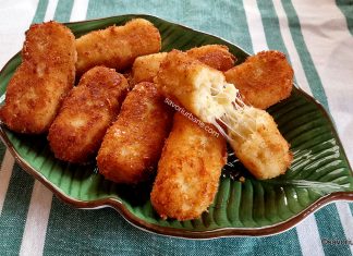 Crochete de cartofi cu mozzarella, cașcaval și parmezan Crochete de cartofi cu mozzarella, cașcaval și parmezan reteta savori urbane