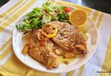 Piept de pui cu lămâie, unt și usturoi – rețeta italienească de scaloppine di pollo al limone Piept de pui cu lămâie, unt și usturoi - rețeta italienească de scaloppine di pollo al limone savori urbane