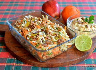 Salată de crudități – rețeta simplă sau cu dressing cremos Salată de crudități rețeta simplă sau cu dressing cremos savori urbane