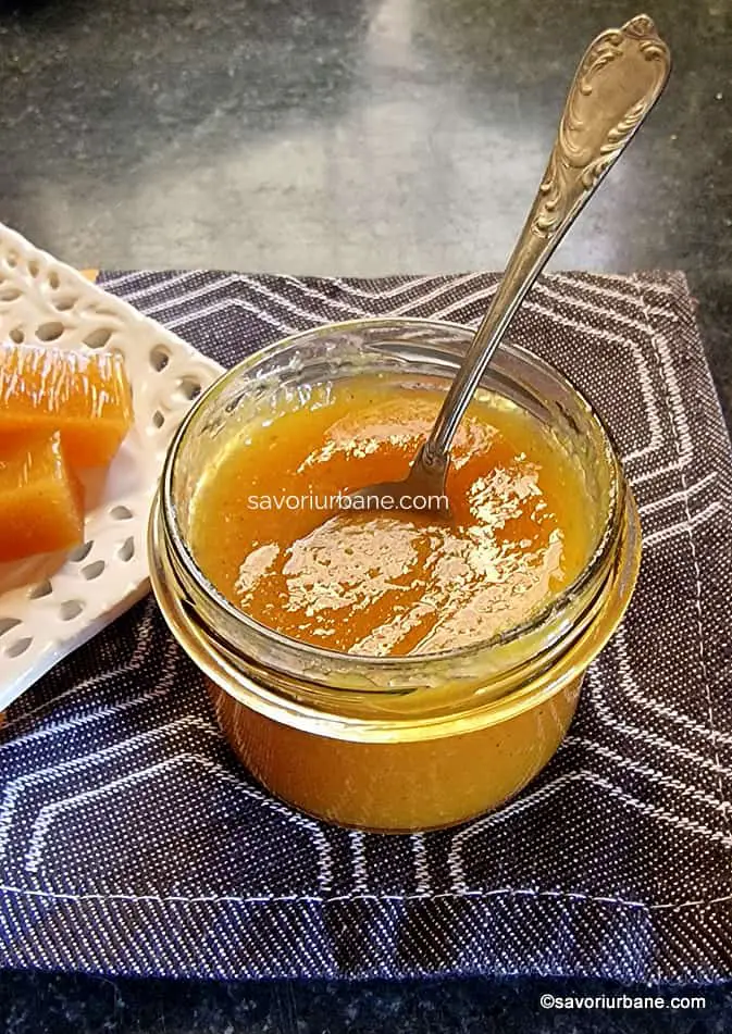 marmelada din fructe de iarna citrice portocale cu mere pere gutui lamai